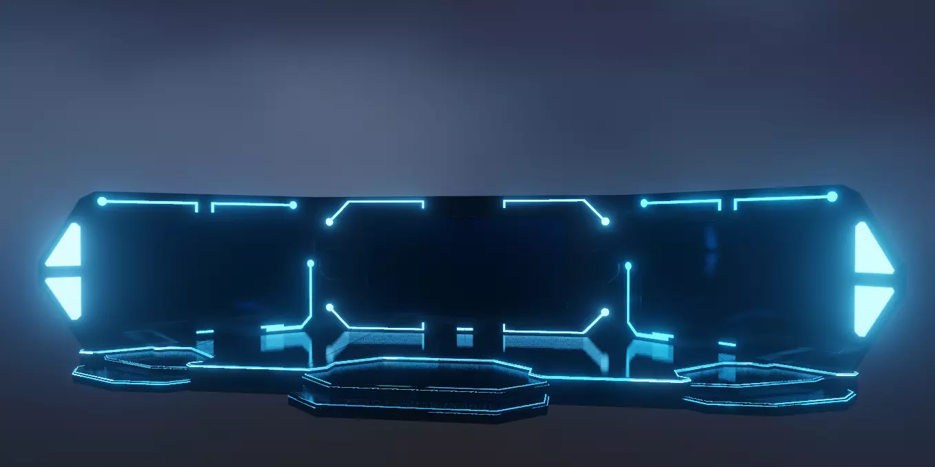 Eldrin Stage Low-poly 3D model