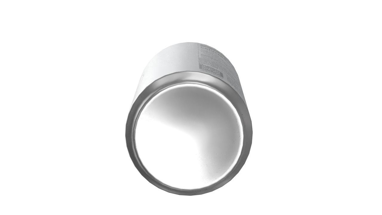 Pepsi Diet Drink Can Slim 190ml 01 Low-poly 3D model_15