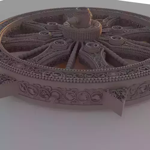 konark wheel ready to print