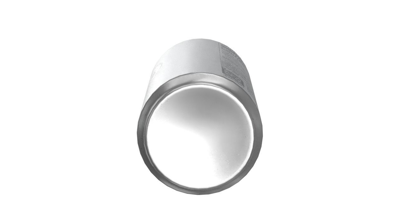 Pepsi Diet Drink Can Sleek 270ml 05 Low-poly 3D model_15