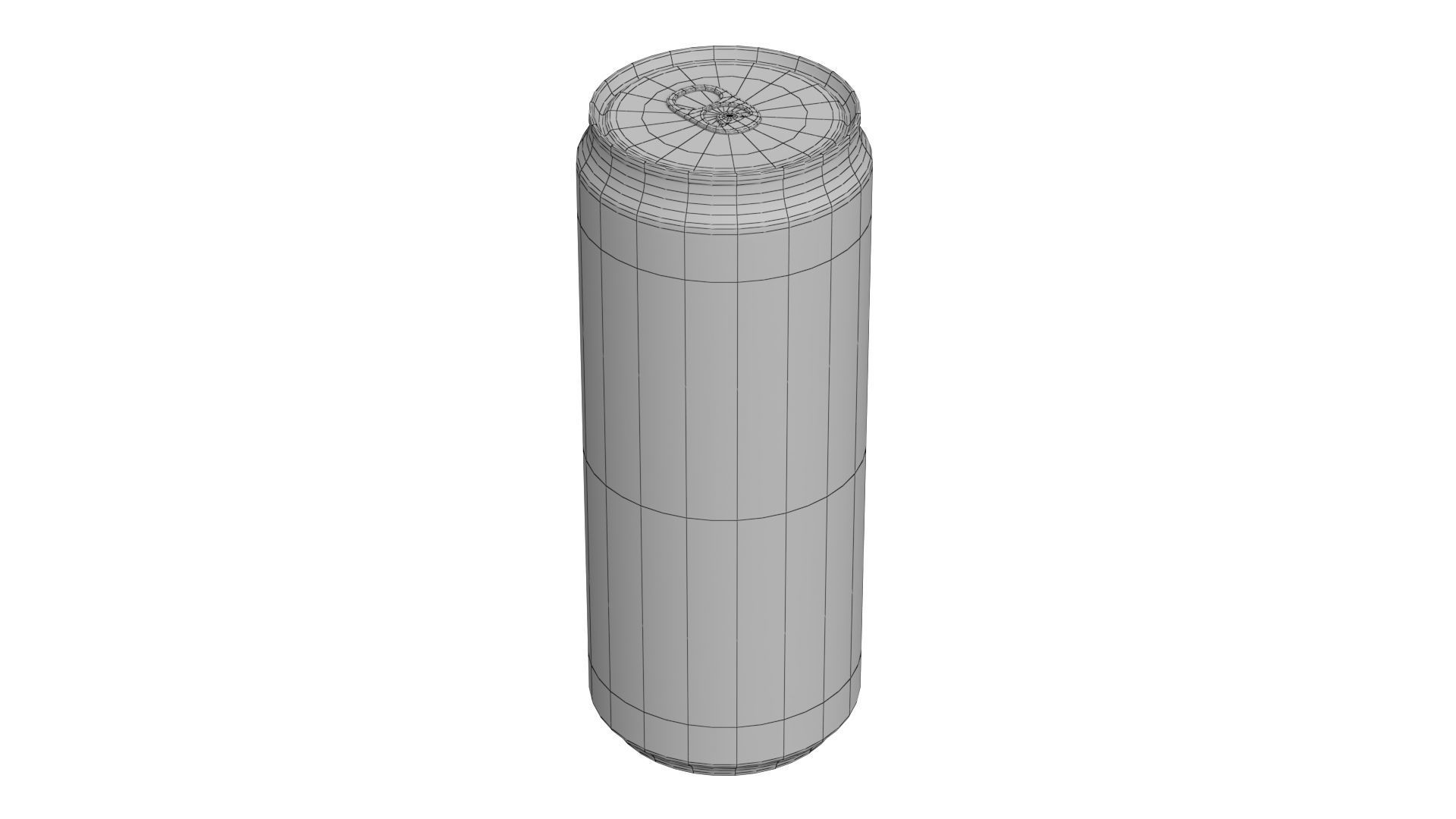Pepsi Diet Drink Can Sleek 310ml 06 Low-poly 3D model_21