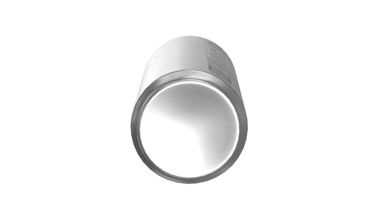 Pepsi Diet Drink Can Sleek 310ml 06 Low-poly 3D model_15