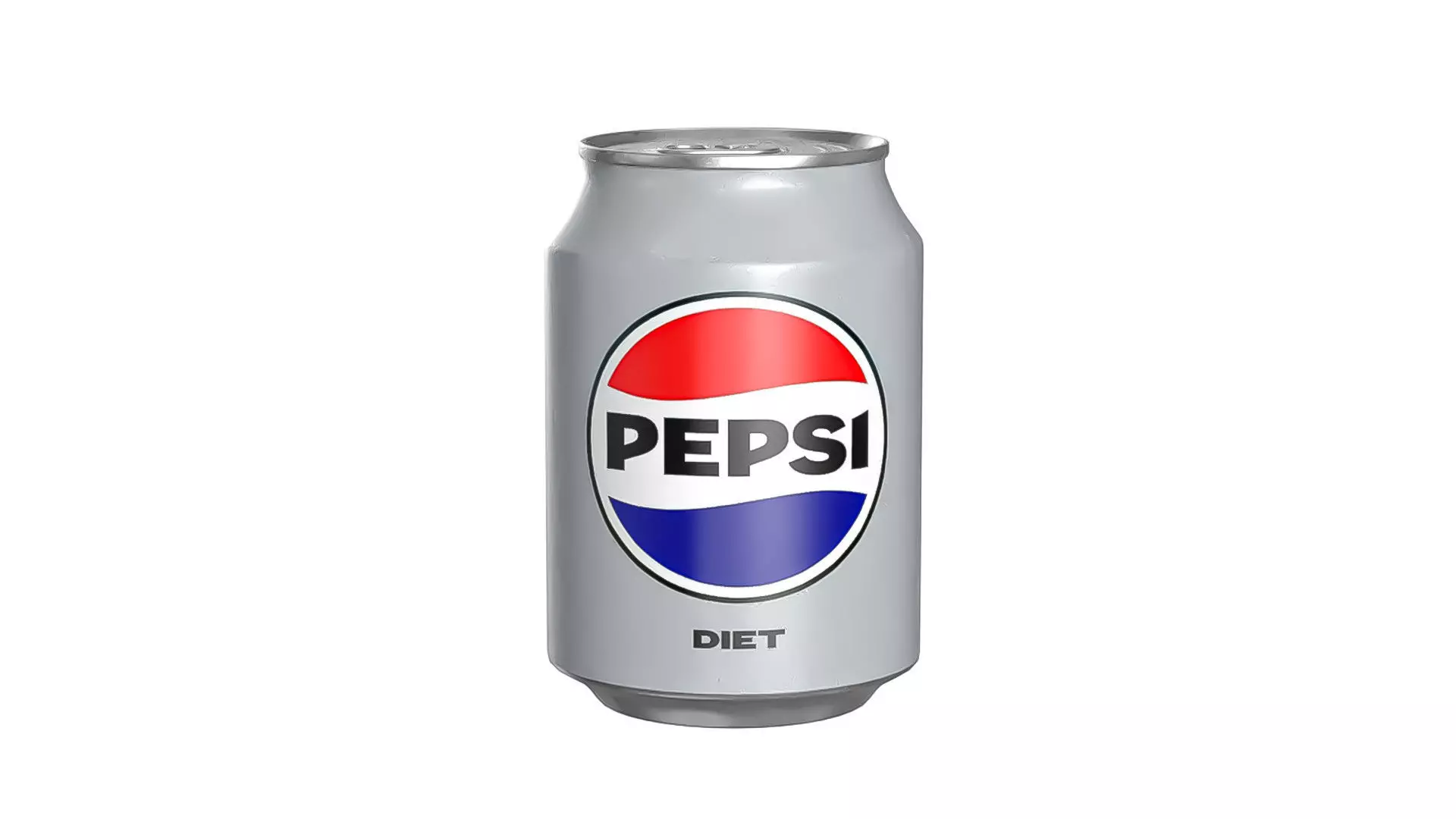 Pepsi Diet Drink Can 250ml 09 Low-poly 3D model