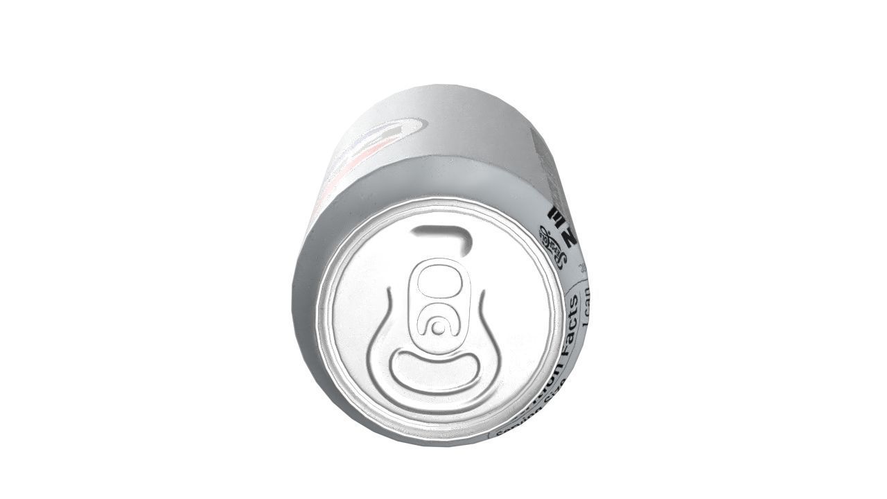 Pepsi Diet Drink Can 473ml 13 Low-poly 3D model_15