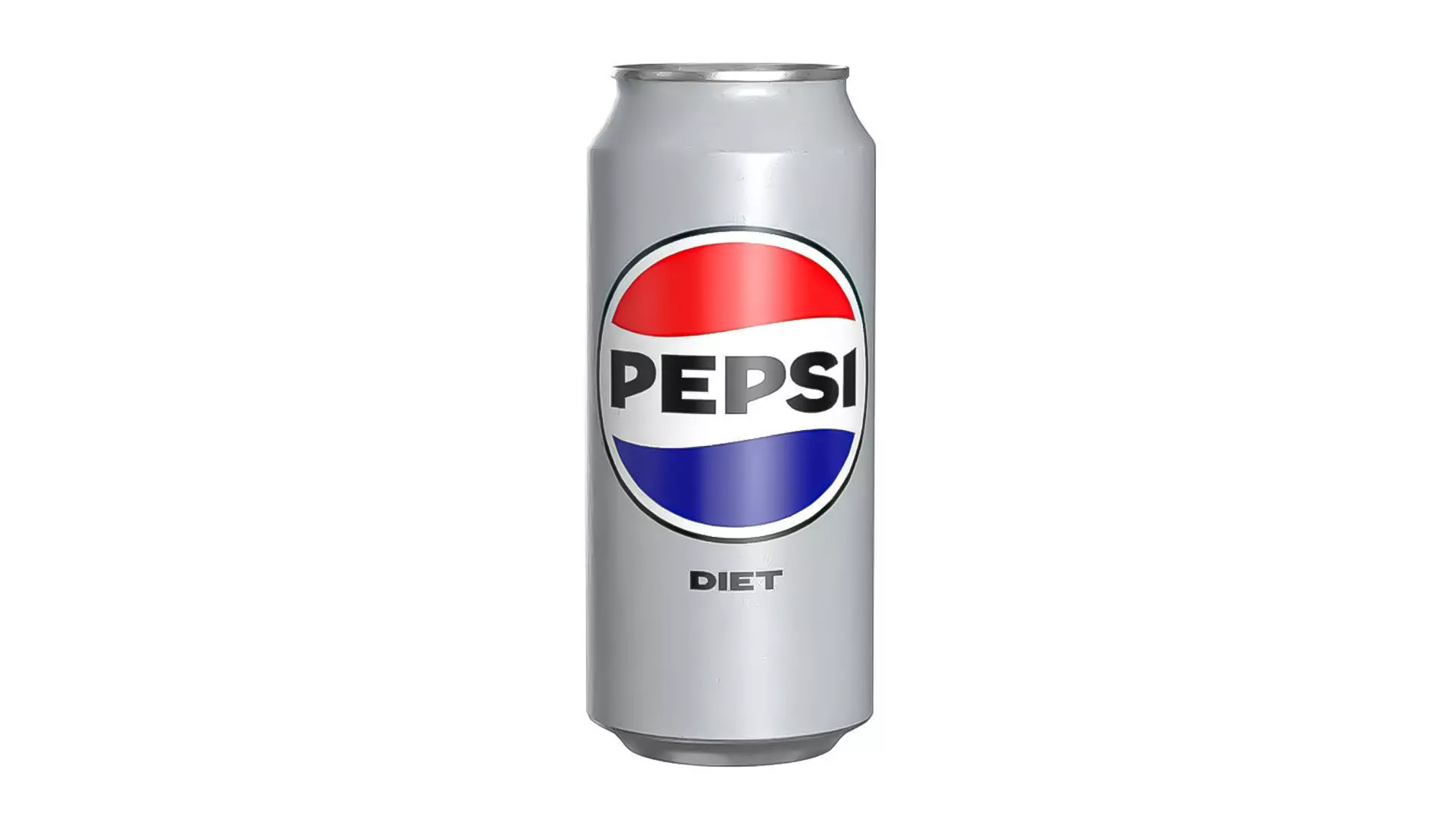 Pepsi Diet Drink Can 473ml 13 Low-poly 3D model_0
