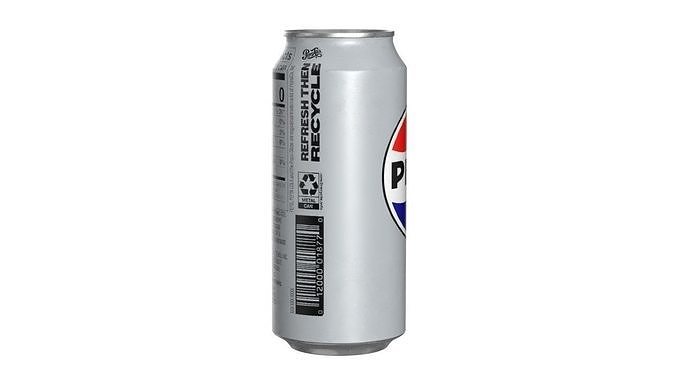 Pepsi Diet Drink Can 473ml 13 Low-poly 3D model 3