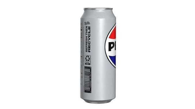 Pepsi Diet Drink Can 500ml 14 Low-poly 3D model 3