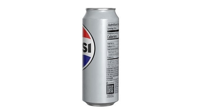 Pepsi Diet Drink Can 500ml 14 Low-poly 3D model 6