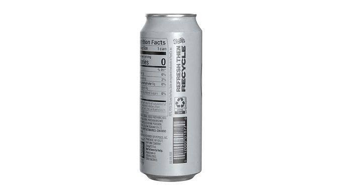 Pepsi Diet Drink Can 500ml 14 Low-poly 3D model 4