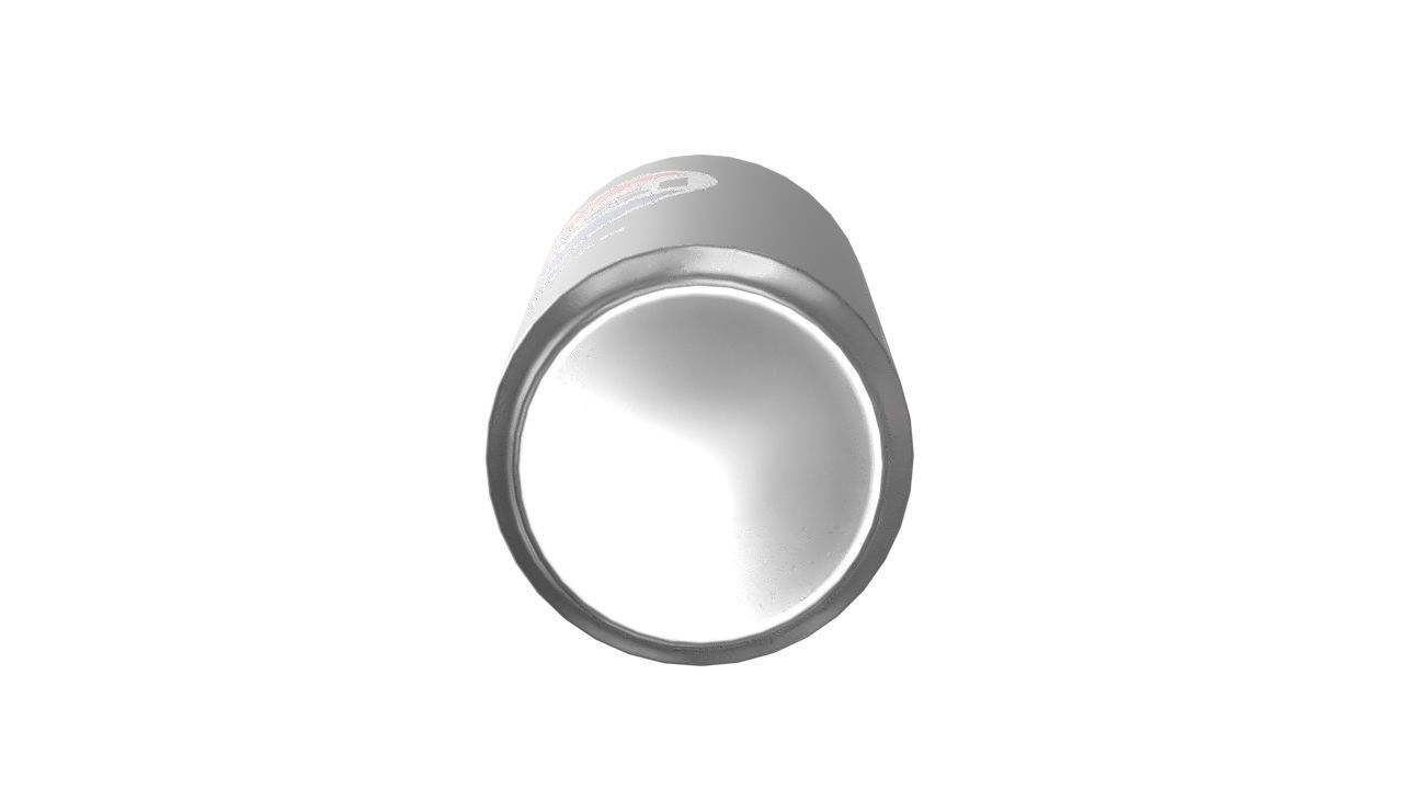 Pepsi Zero Drink Can Slim 250ml 02 Low-poly 3D model_15