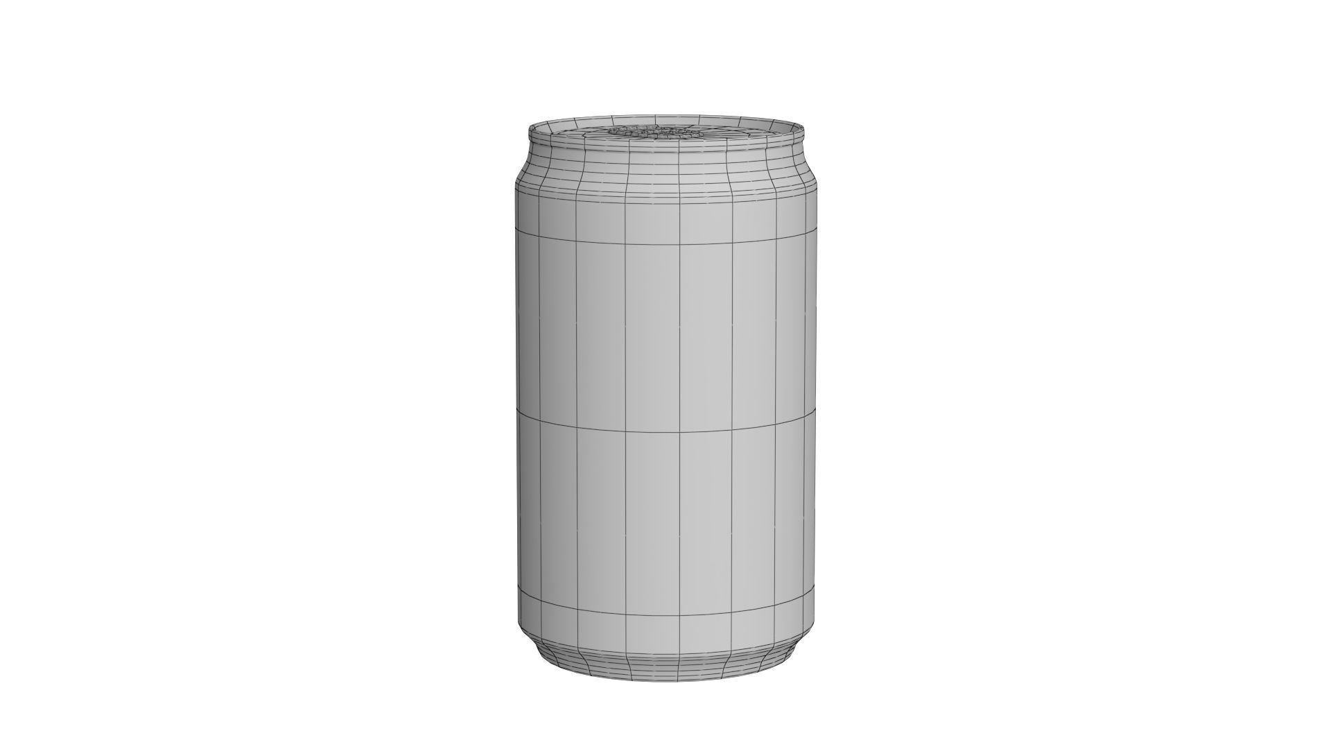 Pepsi Zero Drink Can Sleek 200ml 03 Low-poly 3D model_20