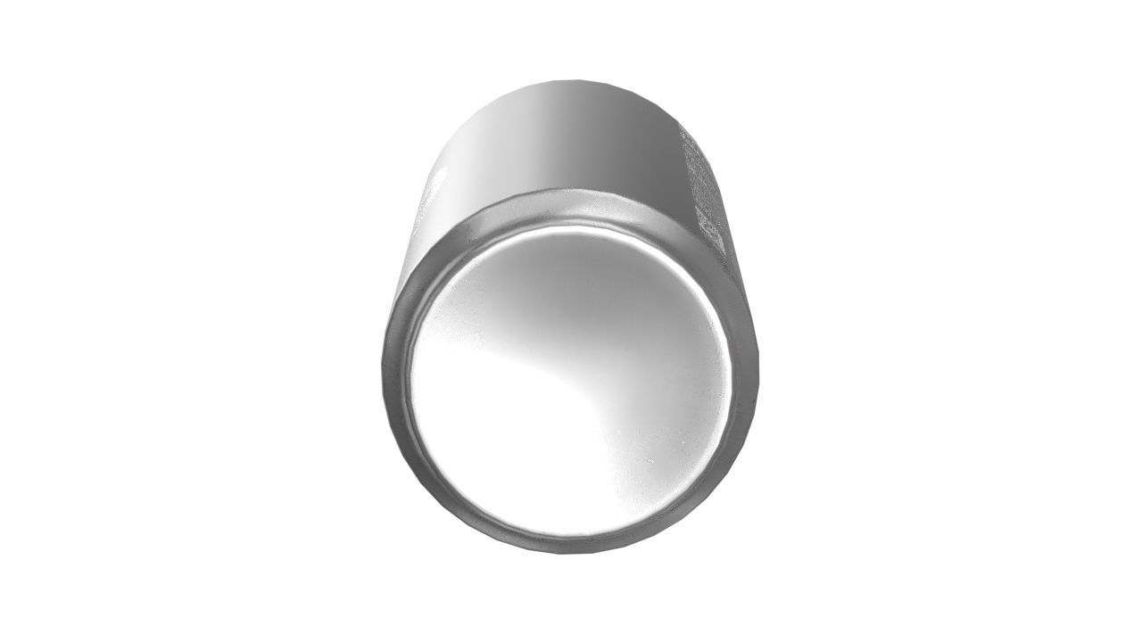 Pepsi Zero Drink Can Sleek 250ml 04 Low-poly 3D model_15