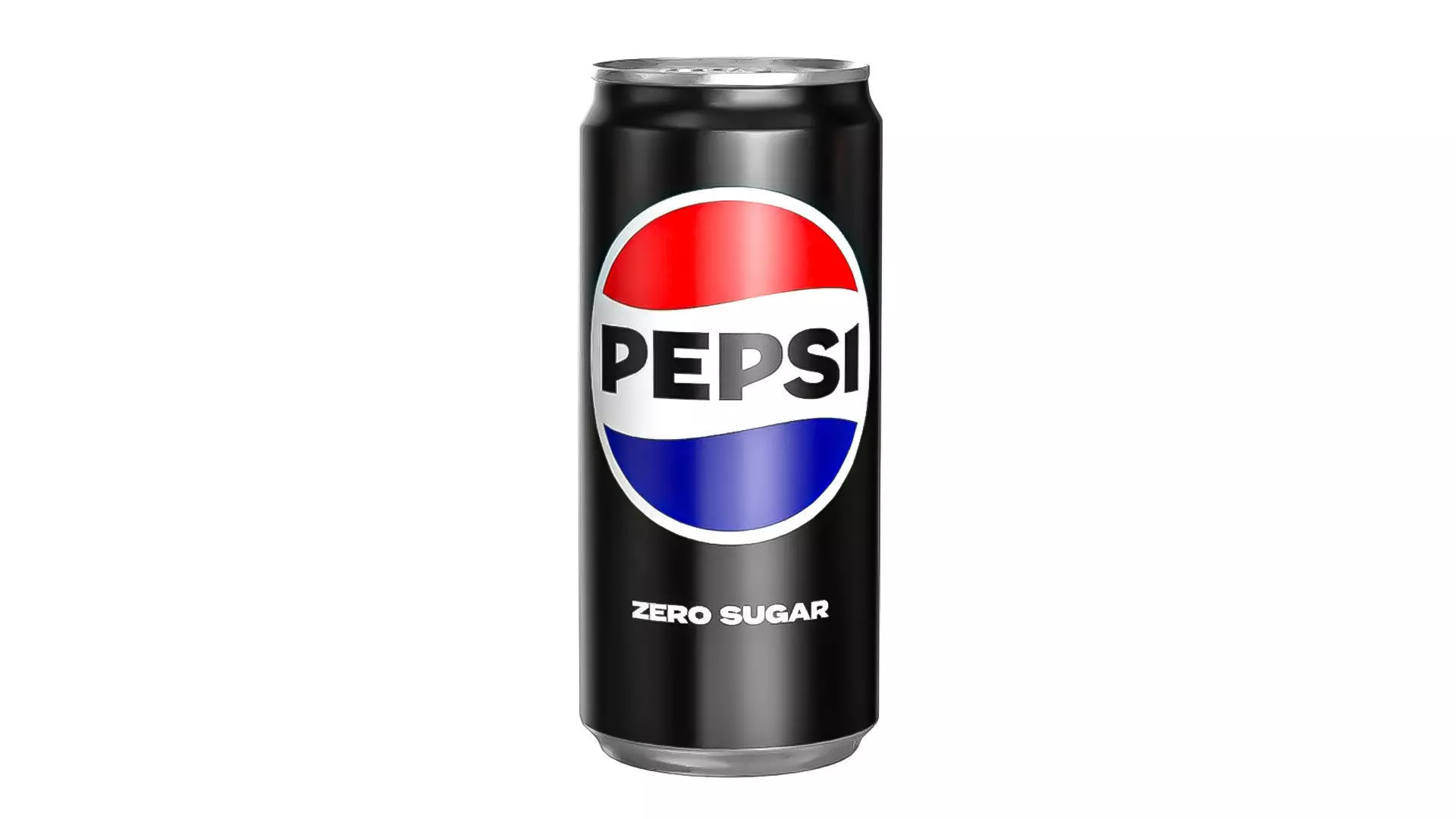 Pepsi Zero Drink Can Sleek 270ml 05 Low-poly 3D model