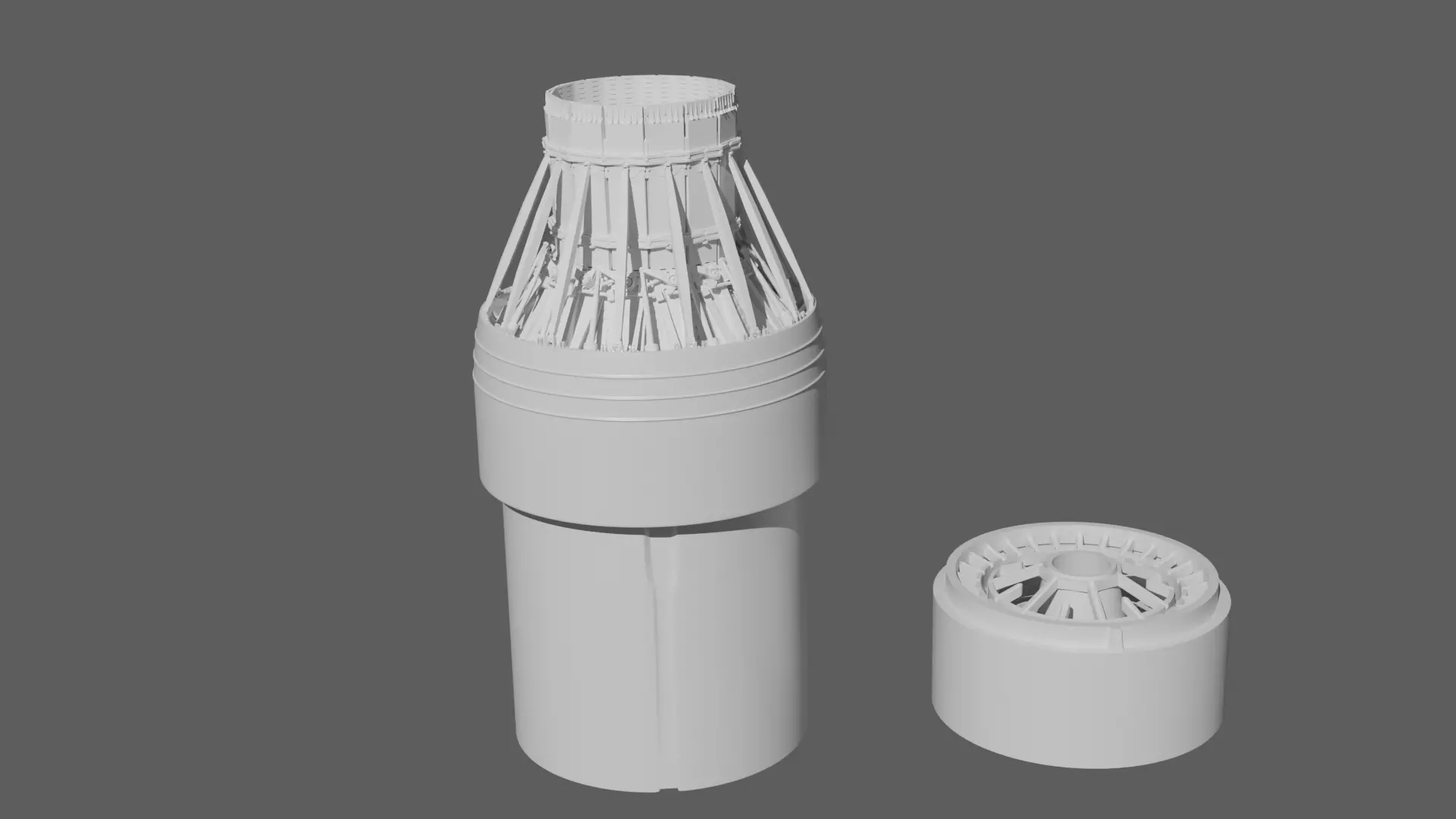 PW-100 F-15c Jetpipe 3D print model_0