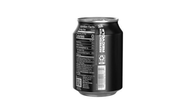 Pepsi Zero Drink Can 250ml 09 Low-poly 3D model 4