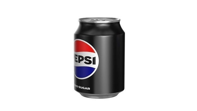 Pepsi Zero Drink Can 250ml 09 Low-poly 3D model 7