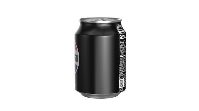 Pepsi Zero Drink Can 250ml 09 Low-poly 3D model 6