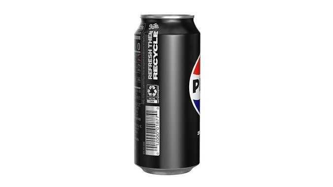 Pepsi Zero Drink Can 473ml 13 Low-poly 3D model 3