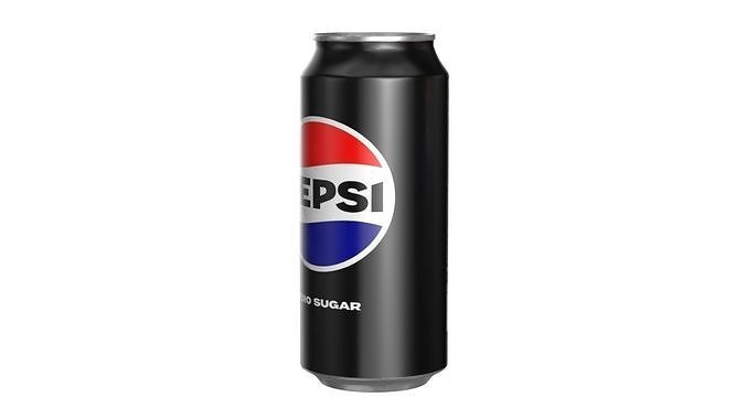Pepsi Zero Drink Can 473ml 13 Low-poly 3D model 7