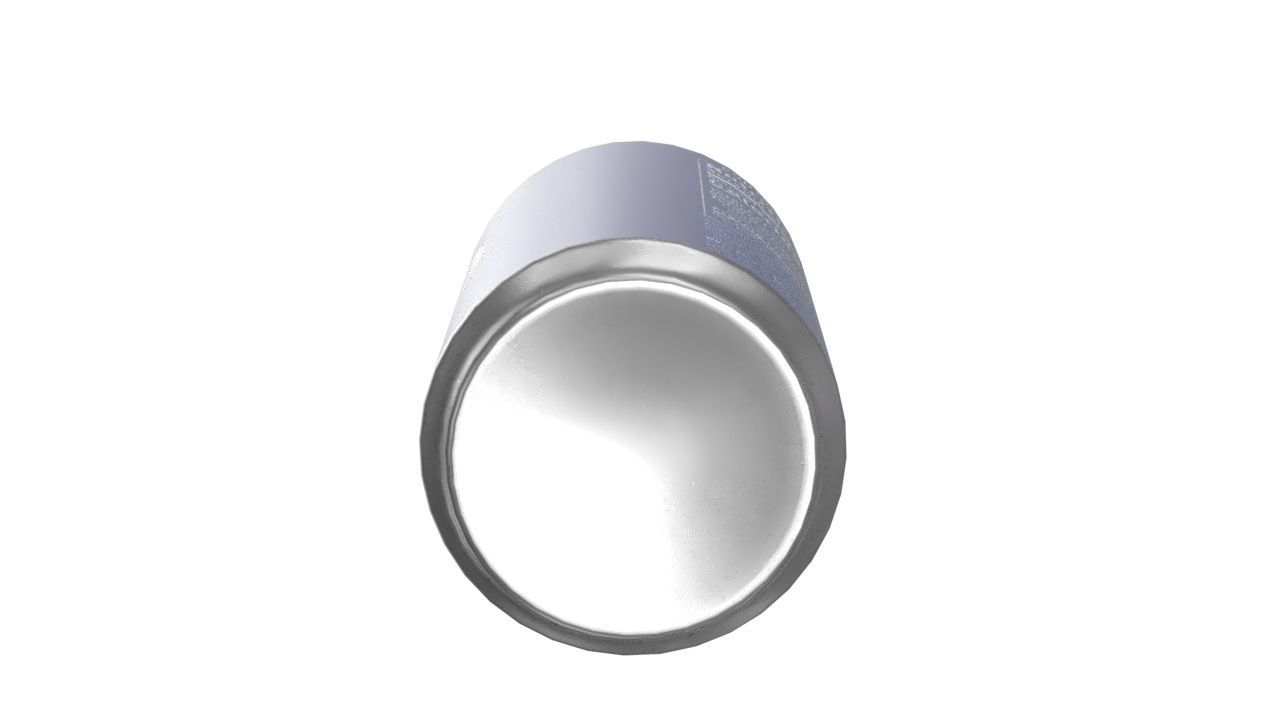 Pepsi Drink Can Slim 190ml PBR 01 Low-poly 3D model_15