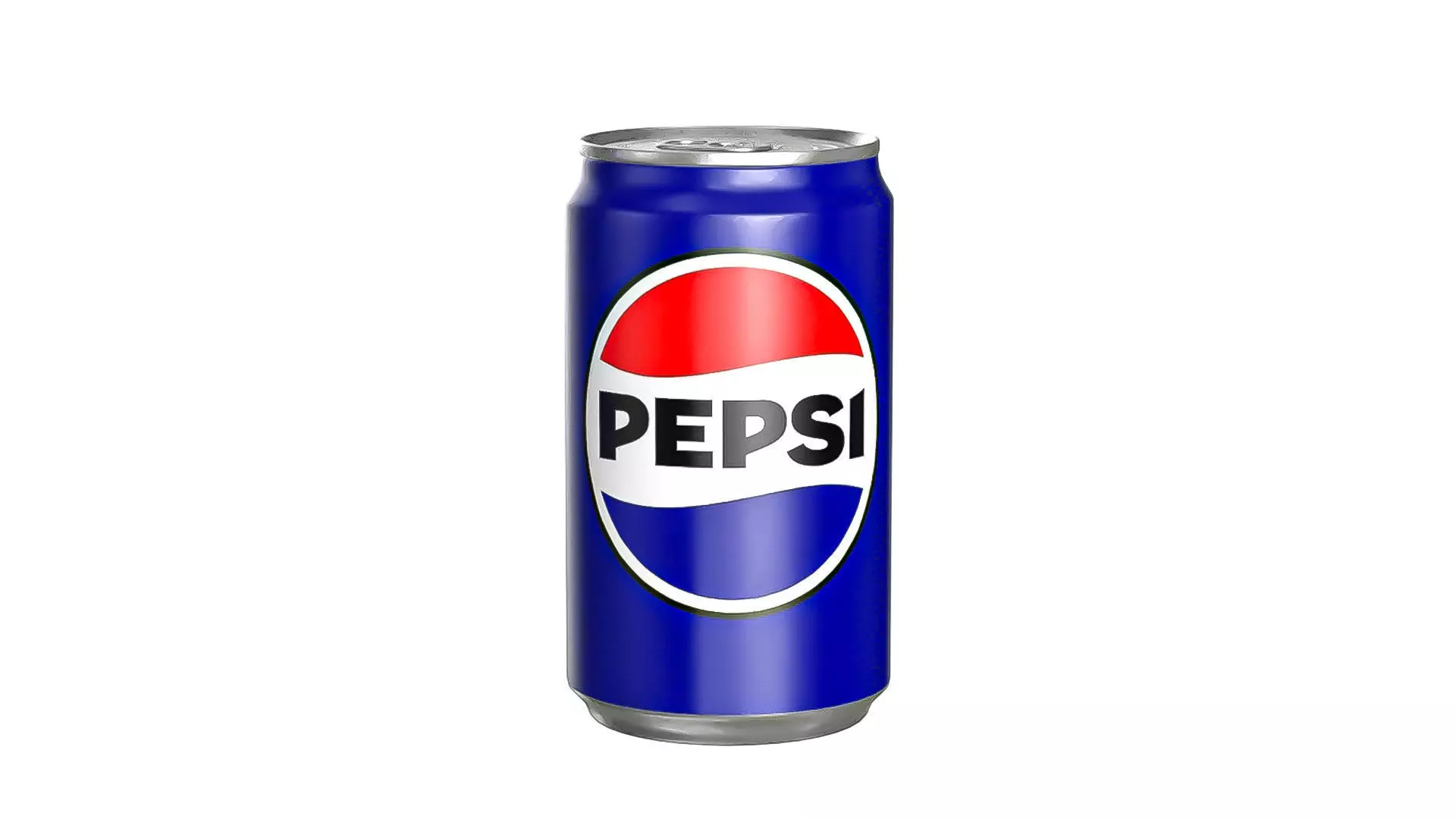 Pepsi Drink Can Sleek 200ml PBR 03 Low-poly 3D model