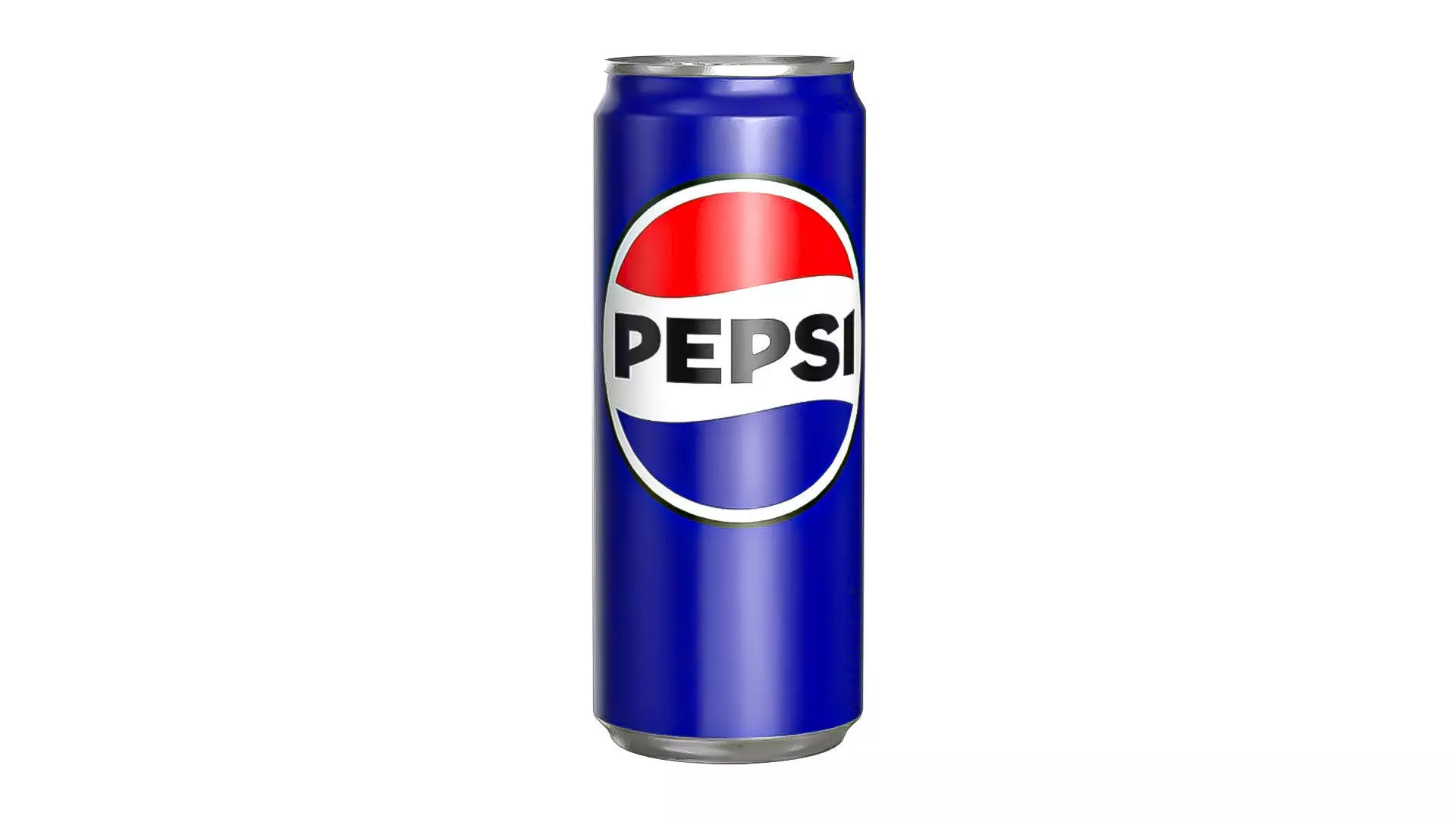 Pepsi Drink Can Sleek 310ml PBR 06 Low-poly 3D model_0