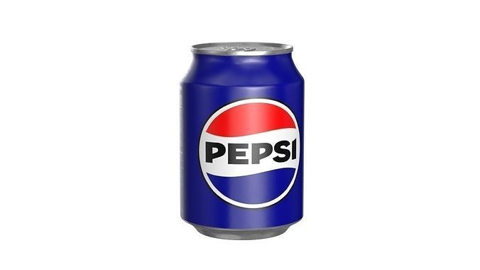 Pepsi Drink Can 250ml PBR 09 Low-poly 3D model 4