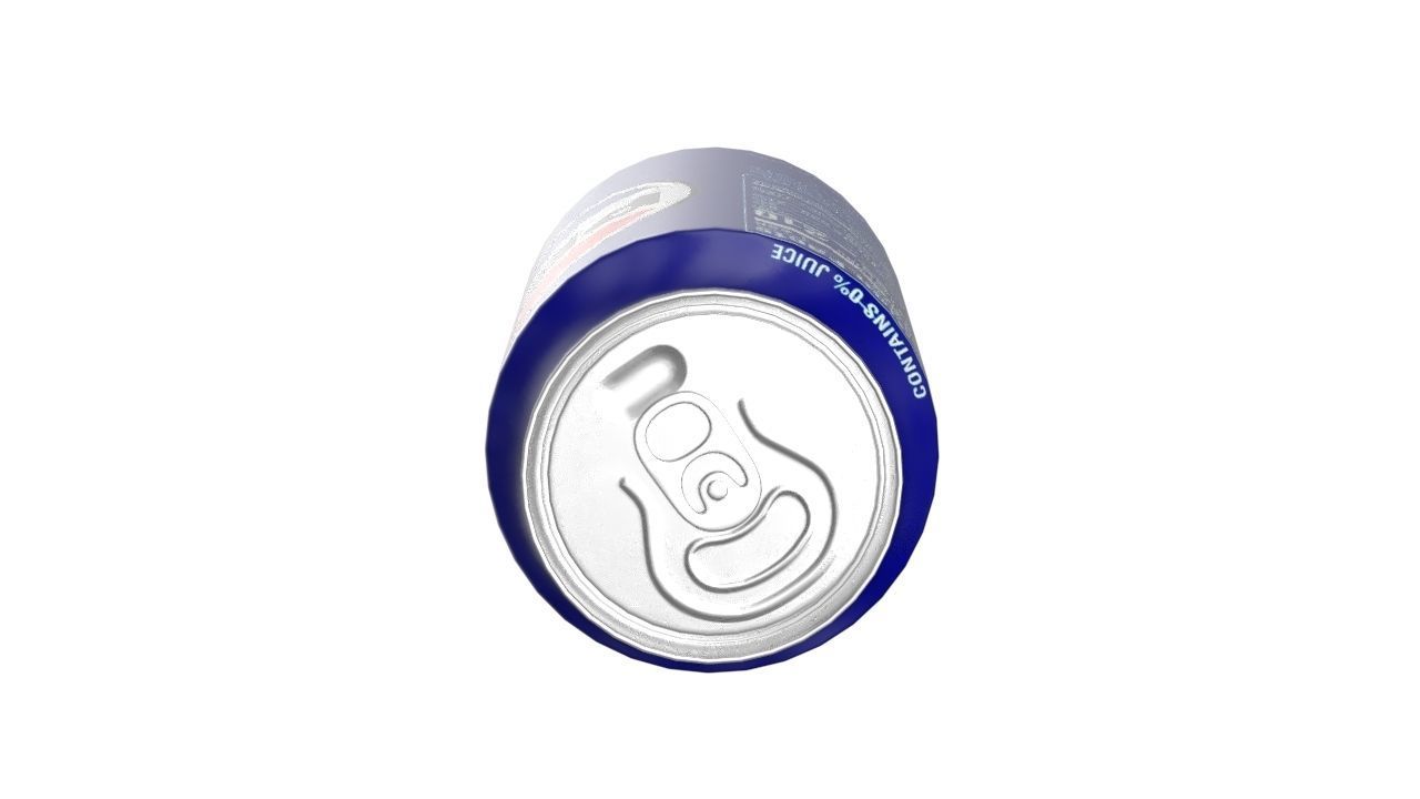Pepsi Drink Can 330ml PBR 10 Low-poly 3D model_14