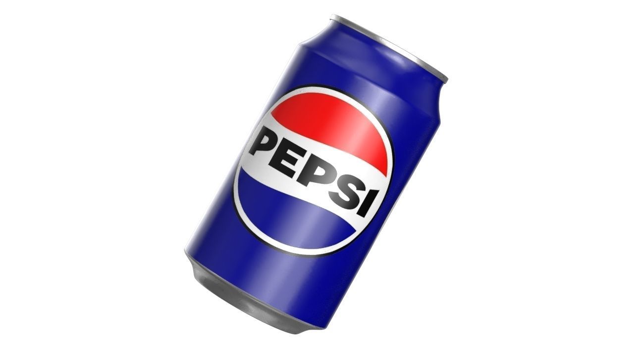 Pepsi Drink Can 330ml PBR 10 Low-poly 3D model_9