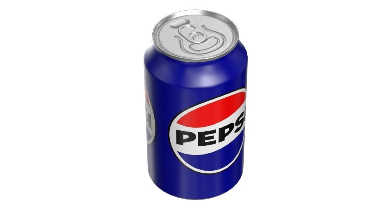 Pepsi Drink Can 330ml PBR 10 Low-poly 3D model_7