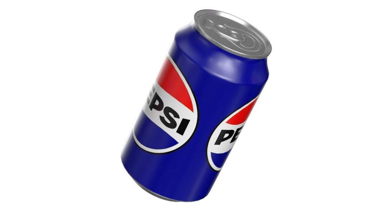 Pepsi Drink Can 330ml PBR 10 Low-poly 3D model_8