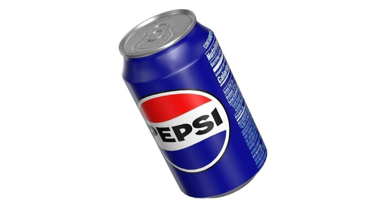 Pepsi Drink Can 330ml PBR 10 Low-poly 3D model_13