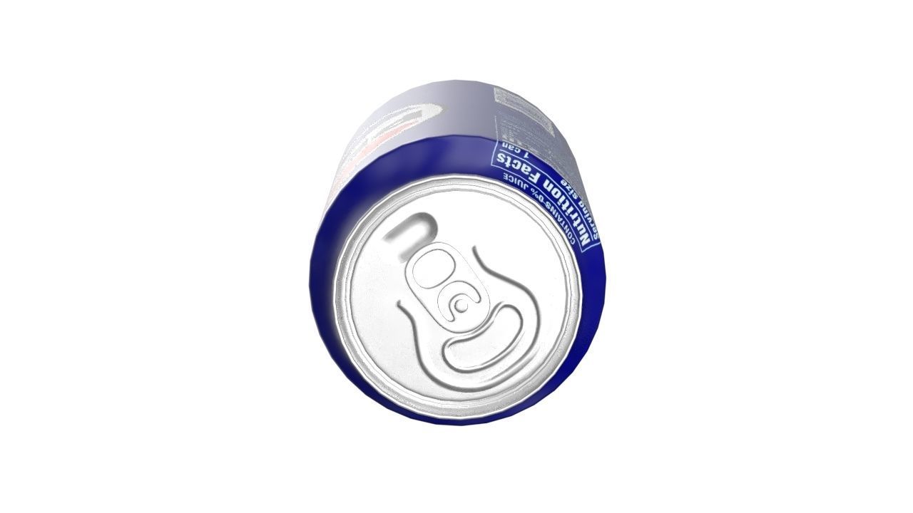 Pepsi Drink Can 355ml PBR 11 Low-poly 3D model_14