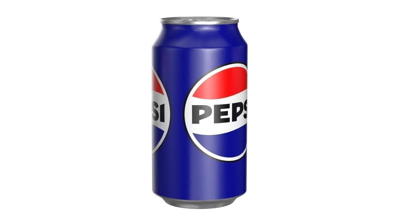 Pepsi Drink Can 355ml PBR 11 Low-poly 3D model_5