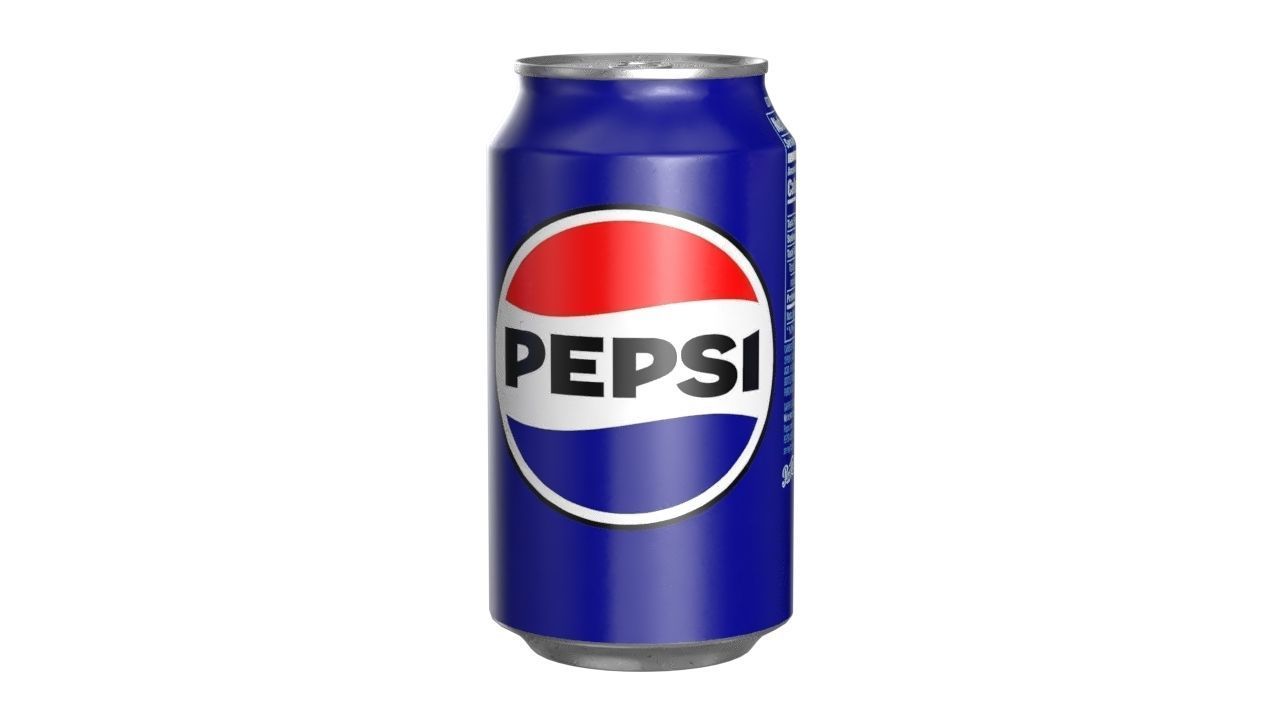 Pepsi Drink Can 355ml PBR 11 Low-poly 3D model_4