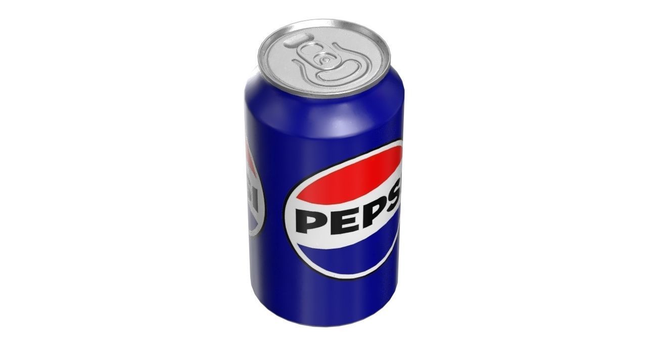 Pepsi Drink Can 355ml PBR 11 Low-poly 3D model_7