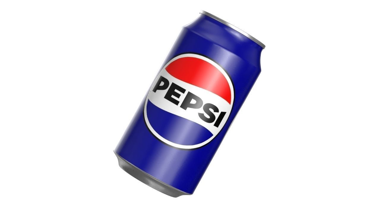Pepsi Drink Can 355ml PBR 11 Low-poly 3D model_9