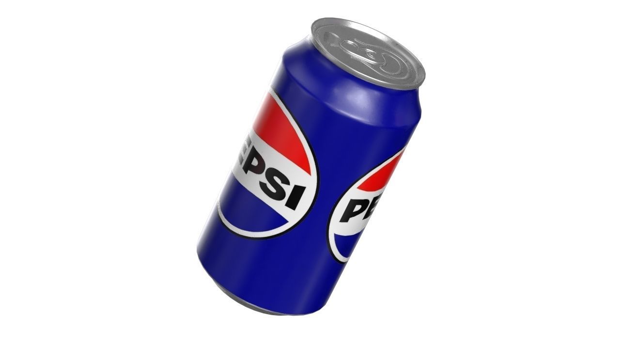 Pepsi Drink Can 355ml PBR 11 Low-poly 3D model_8