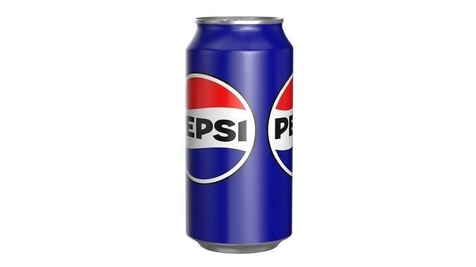 Pepsi Drink Can 375ml PBR 12 Low-poly 3D model 7