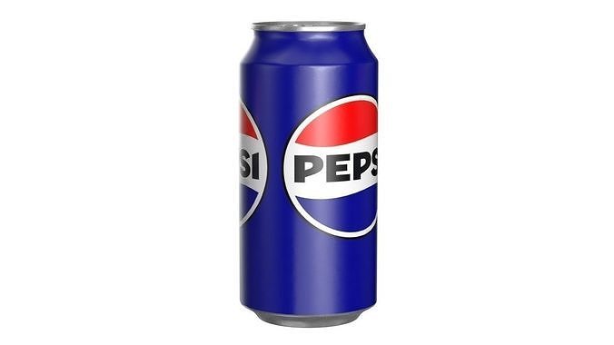 Pepsi Drink Can 375ml PBR 12 Low-poly 3D model 6