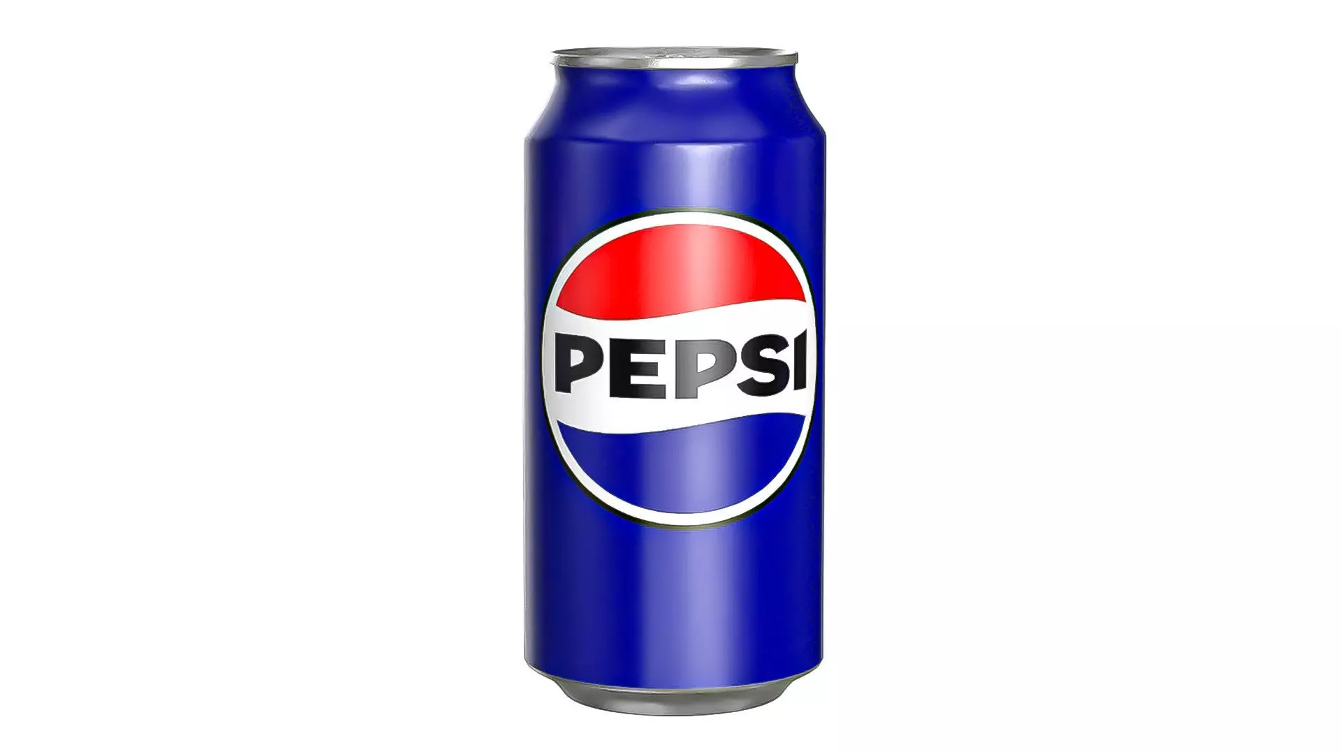 Pepsi Drink Can 375ml PBR 12 Low-poly 3D model