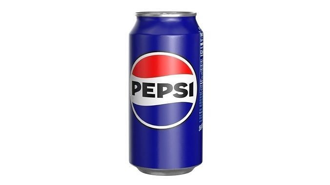 Pepsi Drink Can 375ml PBR 12 Low-poly 3D model 5