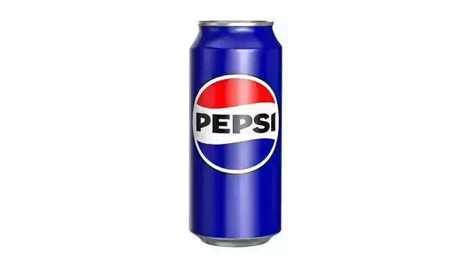 Pepsi Drink Can 473ml PBR 13 Low-poly 3D model