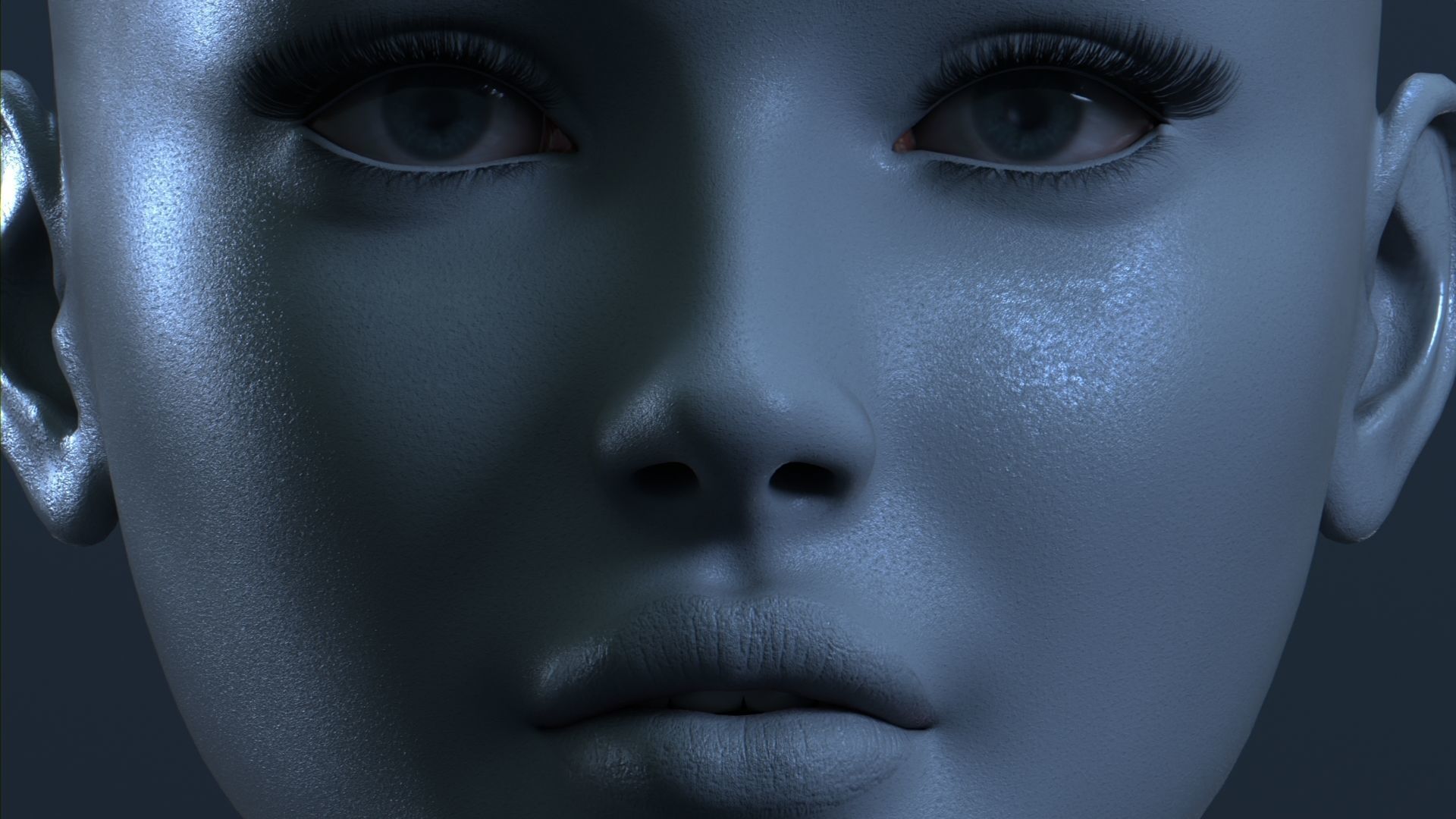 Female Warrior Character Pack Game Ready Fireheart Low-poly 3D model_3