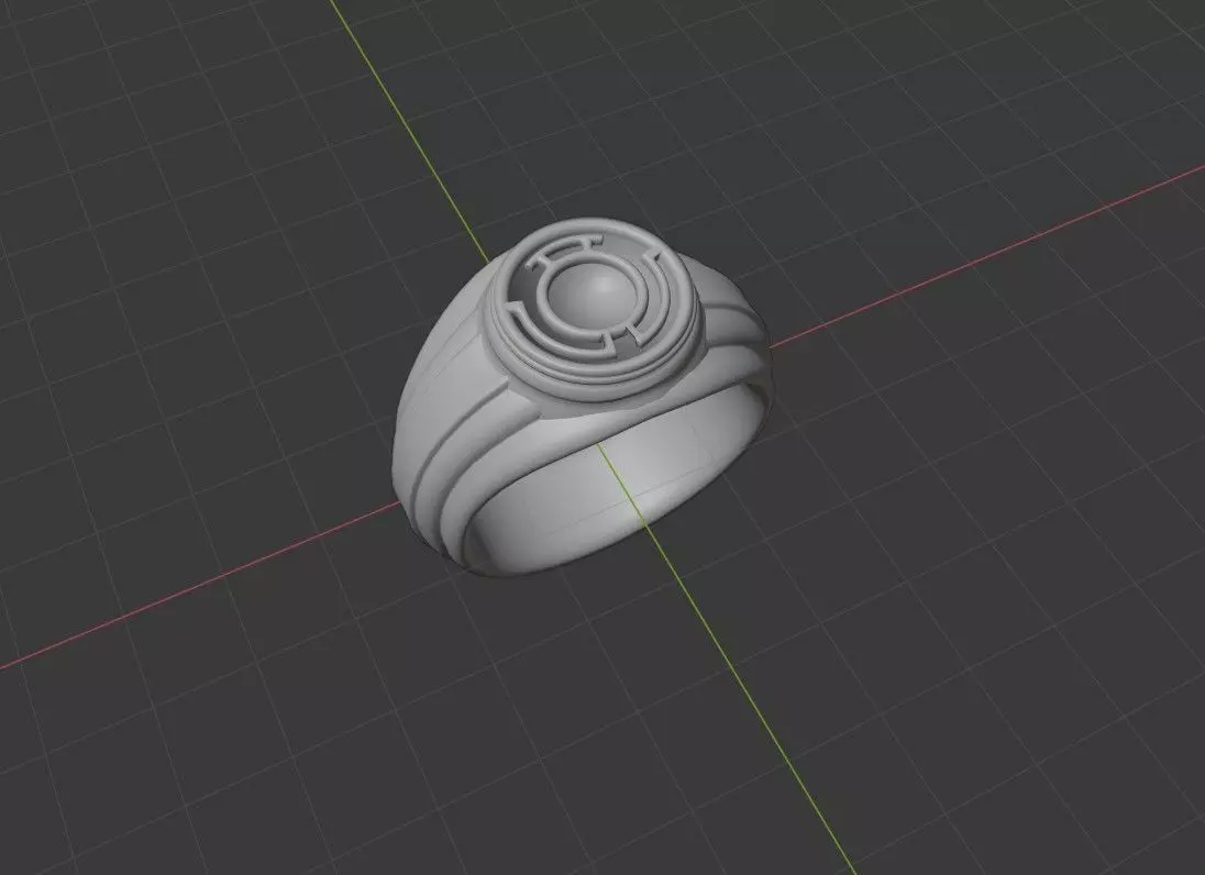 Sinestro Corps Ring - Yellow Lantern 3D print model