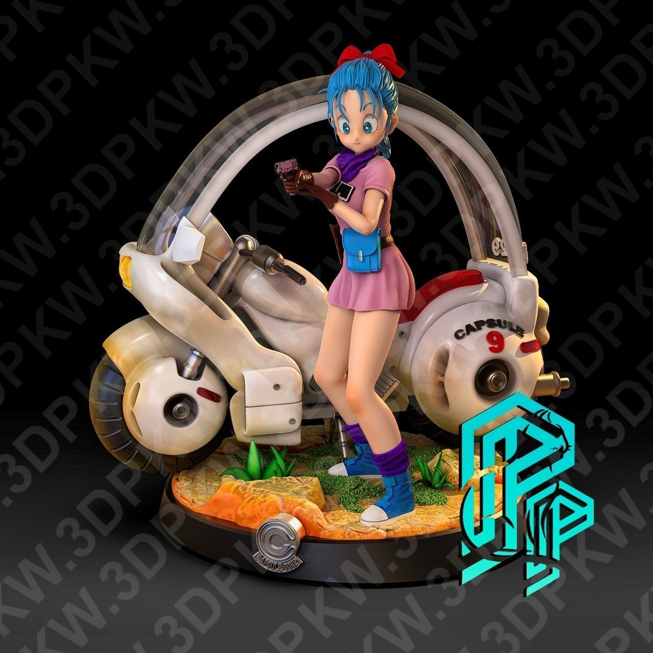 Bulma Base 3D print model_1