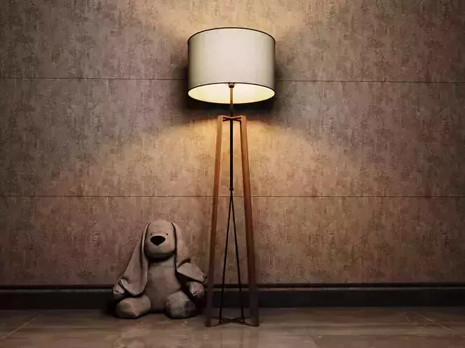 Modern Lamp Design 3D model