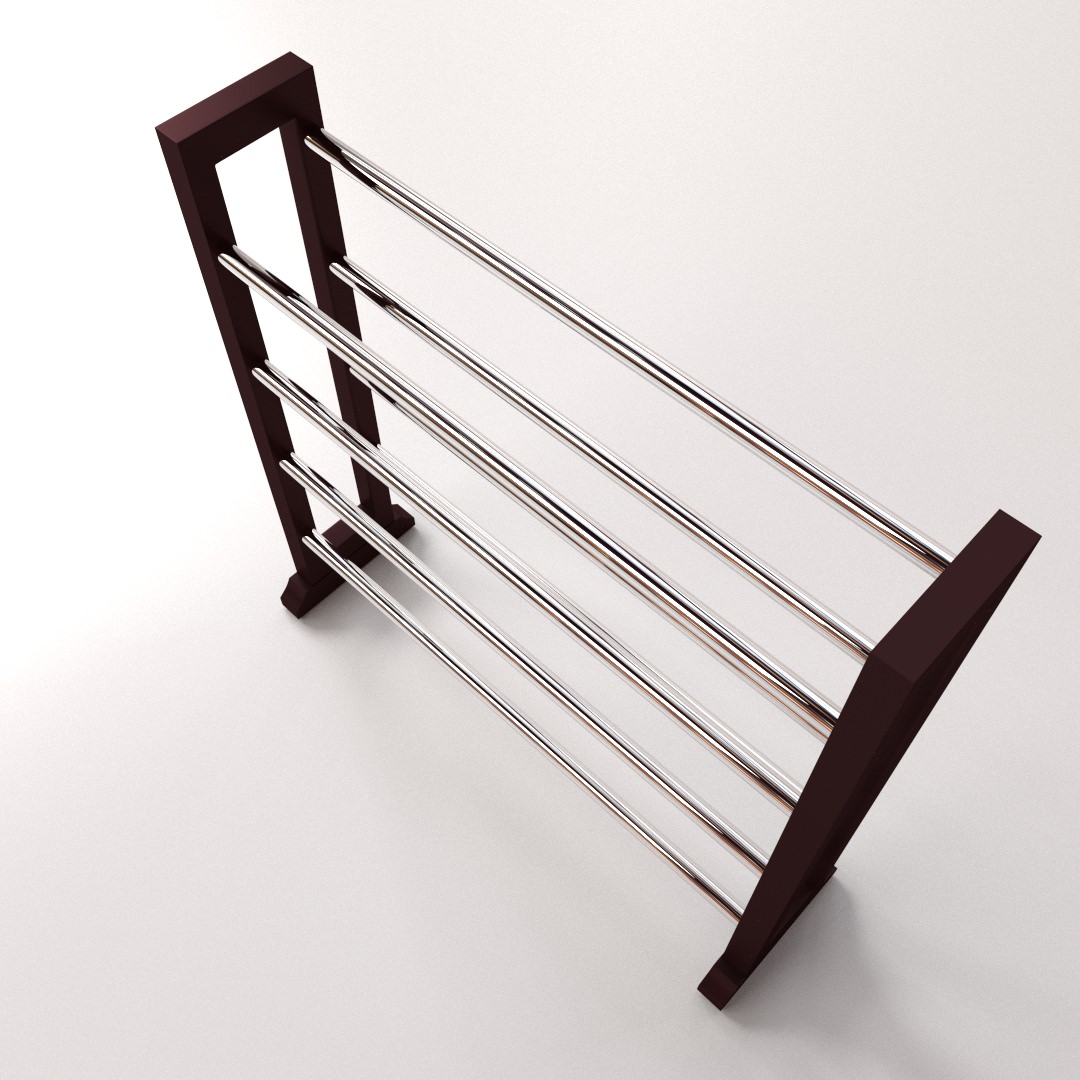 Shoe Rack v2 3D model_2