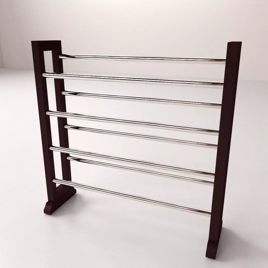 Shoe Rack v2 3D model_0