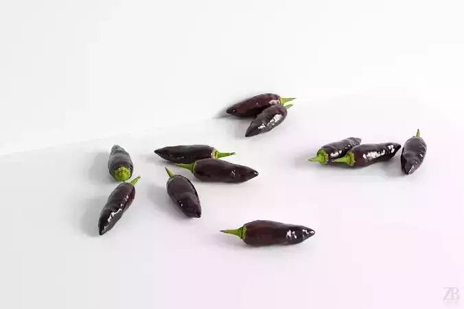 Jalapeno 3D model